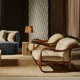 Poltrona Tria Lounge Chair: Fully Upholstered
