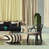 Bistra Lounge Chair: Seat Upholstered