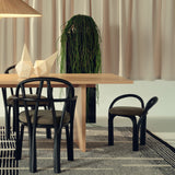 Bistra Stool: Seat Upholstered