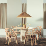 Bistra Dining Armchair: Seat Upholstered