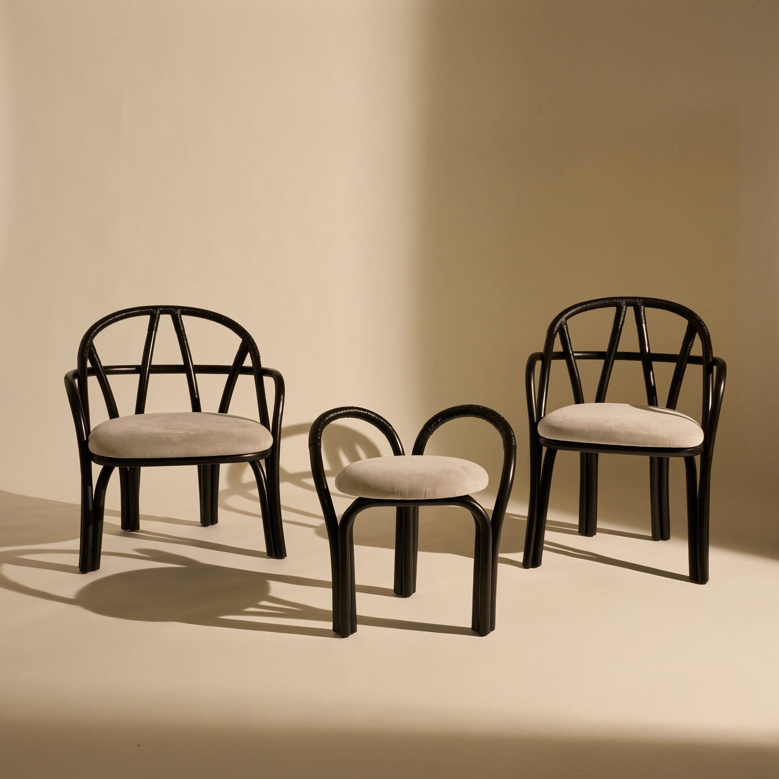 Bistra Lounge Chair: Seat Upholstered