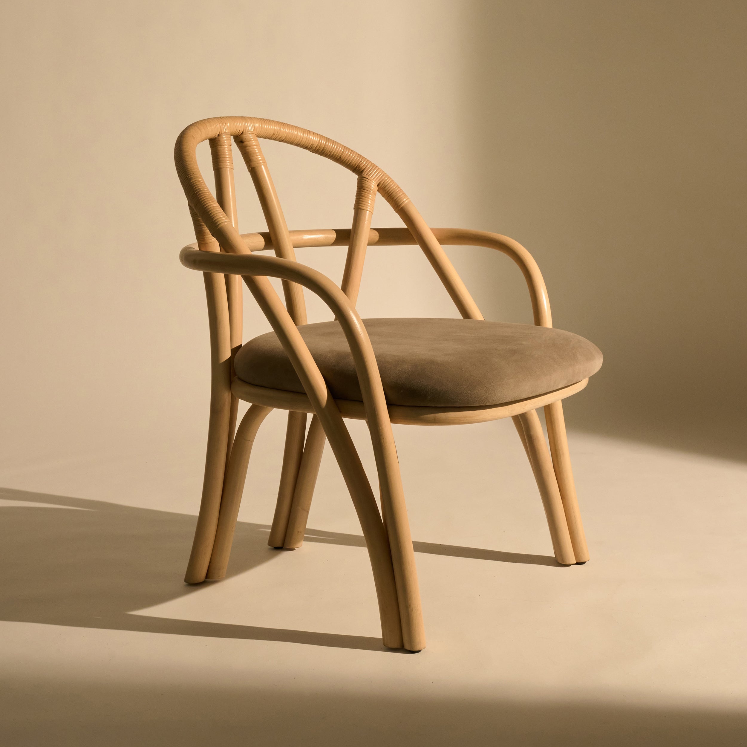 Bistra Lounge Chair: Seat Upholstered