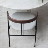 Violin Dining Chair: Seat Upholstered