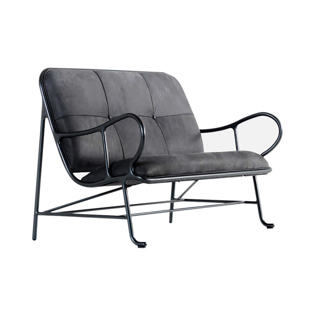 Gardenias Bench: Alesta Anodic Black