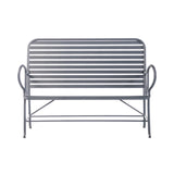 Gardenias Bench: Outdoor + Grey + Without Cushion