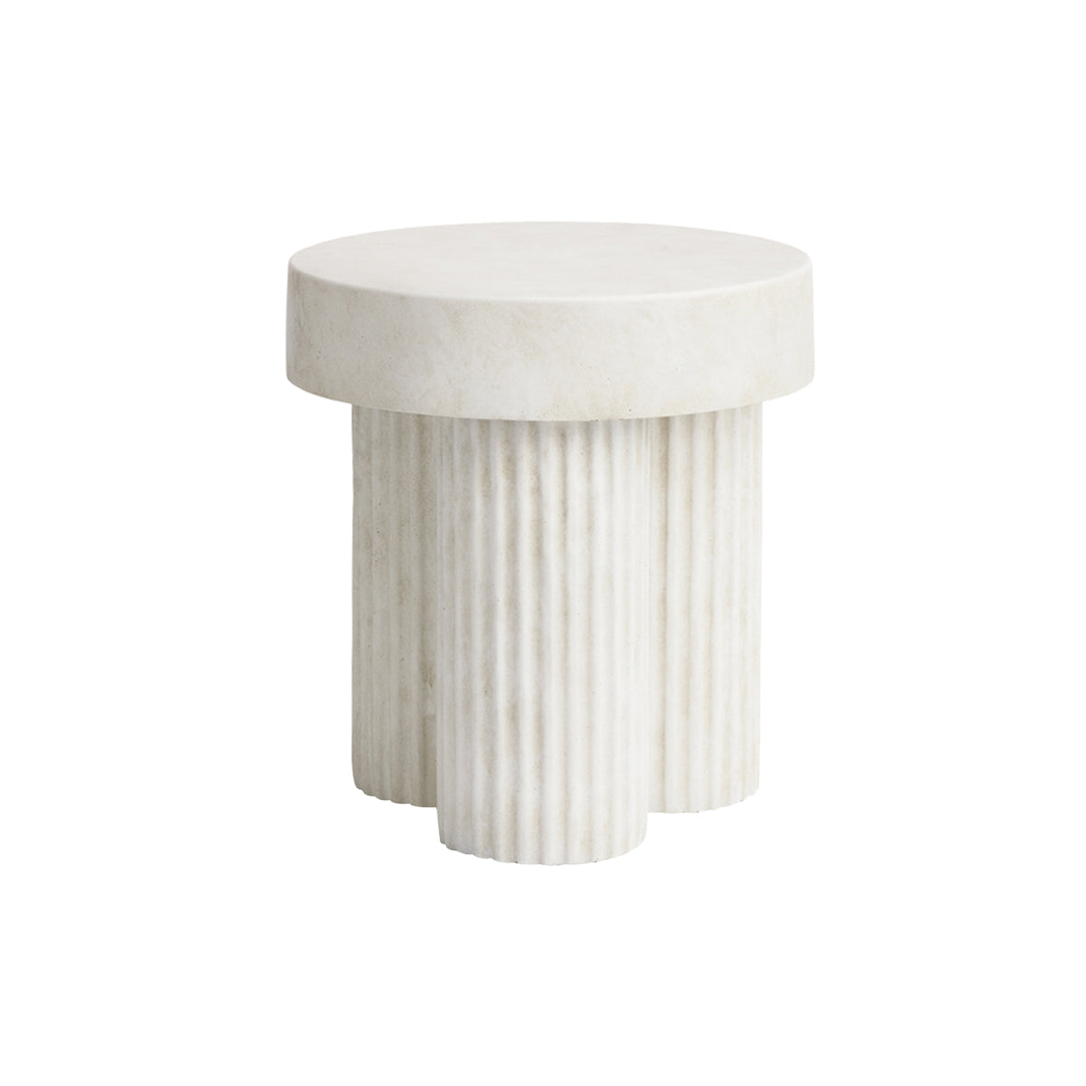 Gear Side Table: Chalk