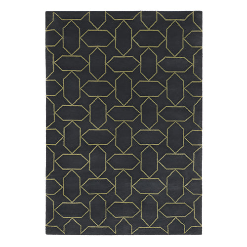 Gems Outlined Rug: Medium + Eggnog