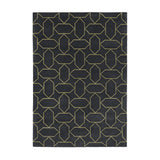 Gems Outlined Rug: Medium + Eggnog