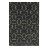 Gems Outlined Rug: Large + Eggnog