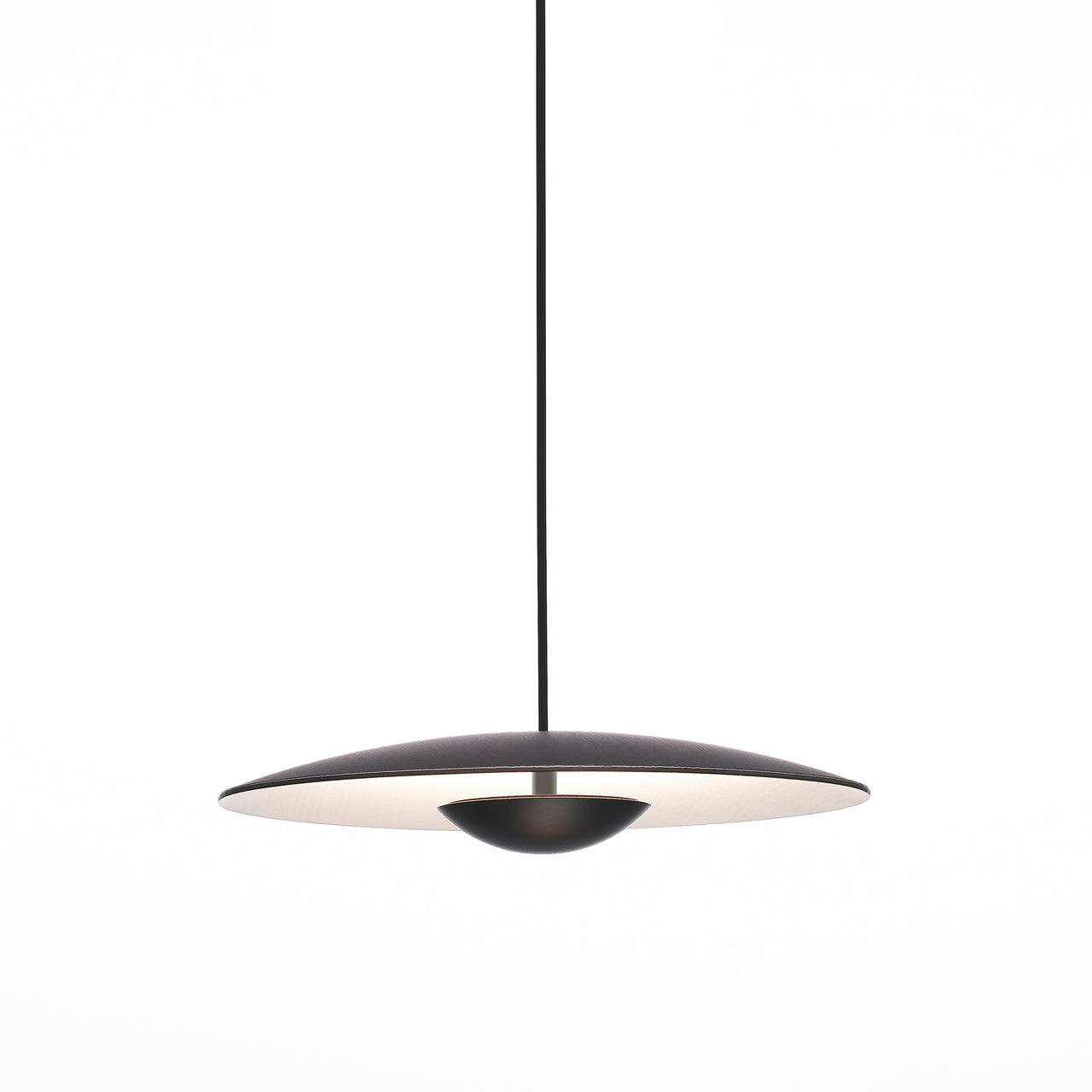 Ginger Suspension Light: Wenge + White