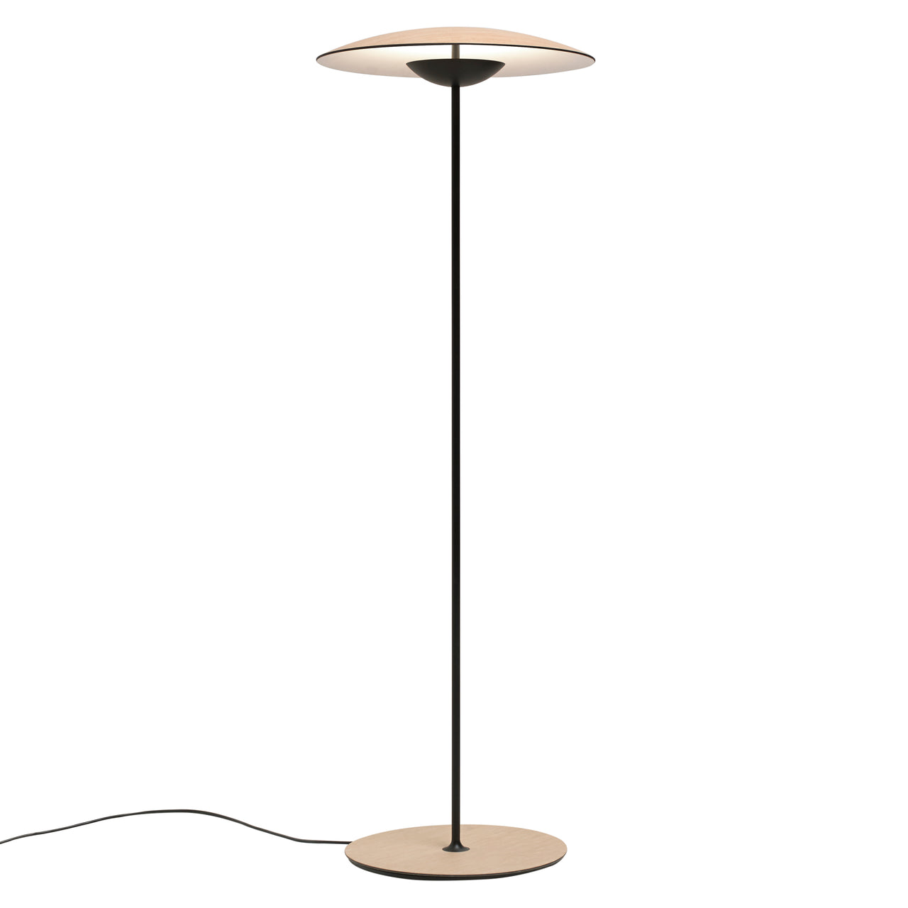 Ginger B Outdoor Floor Lamp: High - 43.7 + Rust Brown