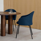 Gomo Armchair: Tube Base