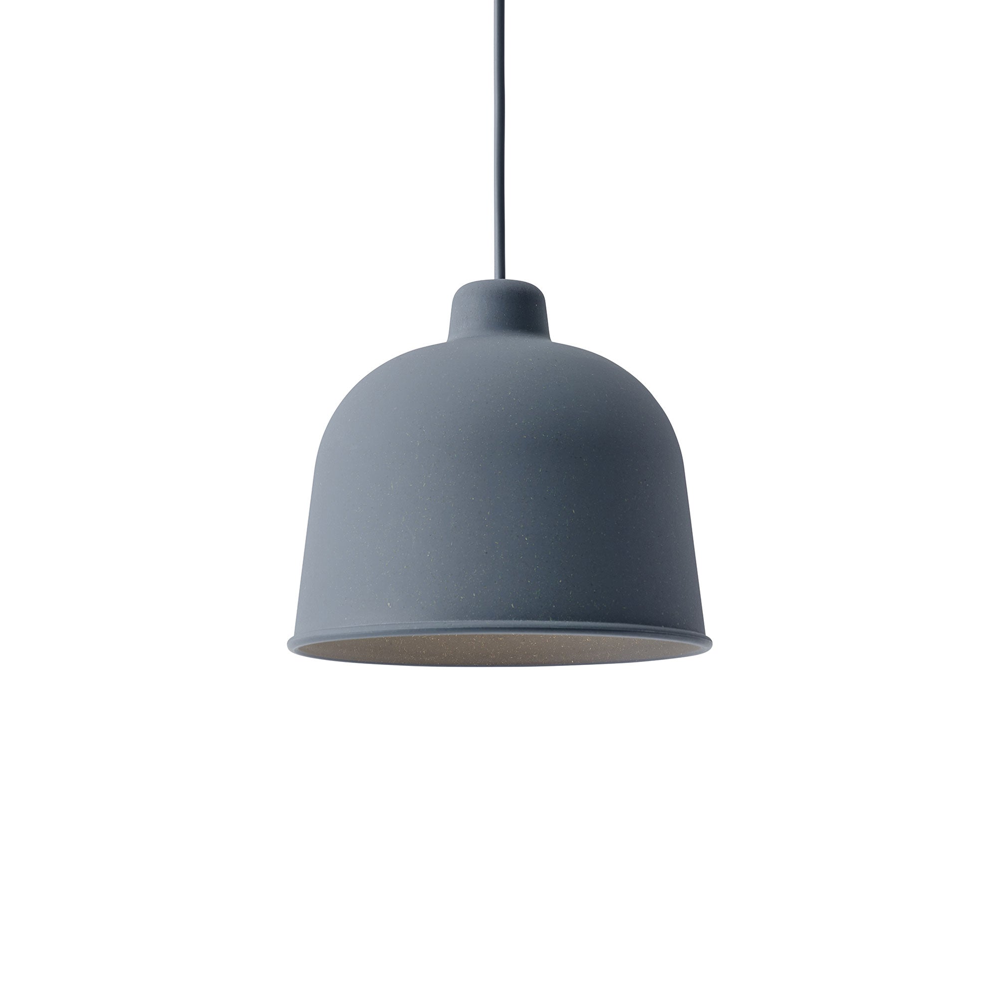 Grain Pendant Light: Blue Grey