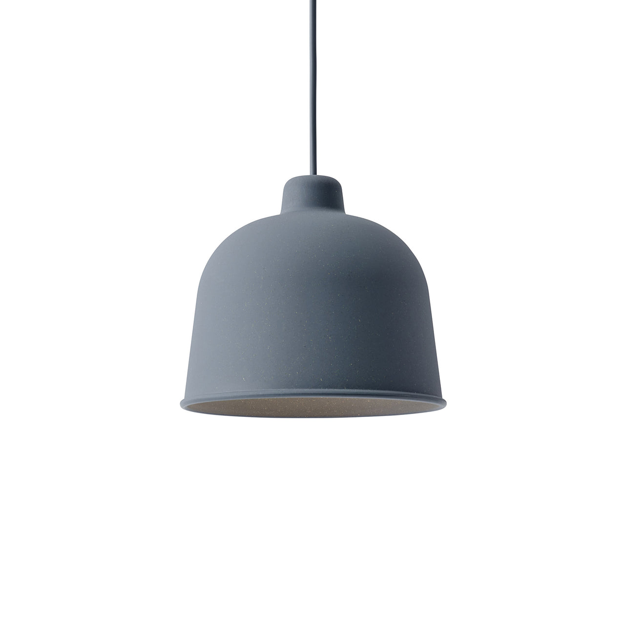 Grain Pendant Light: Blue Grey