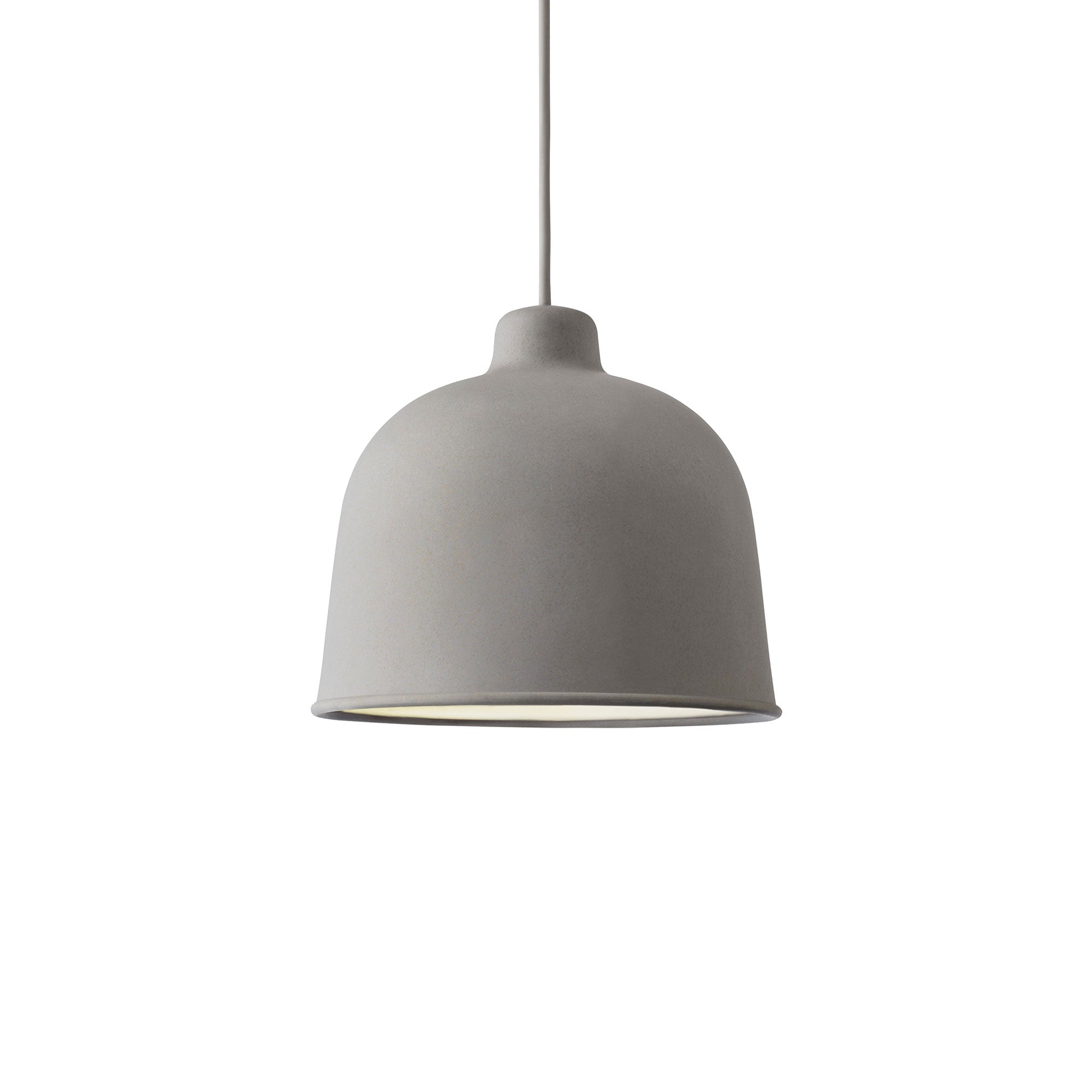 Grain Pendant Light: Grey