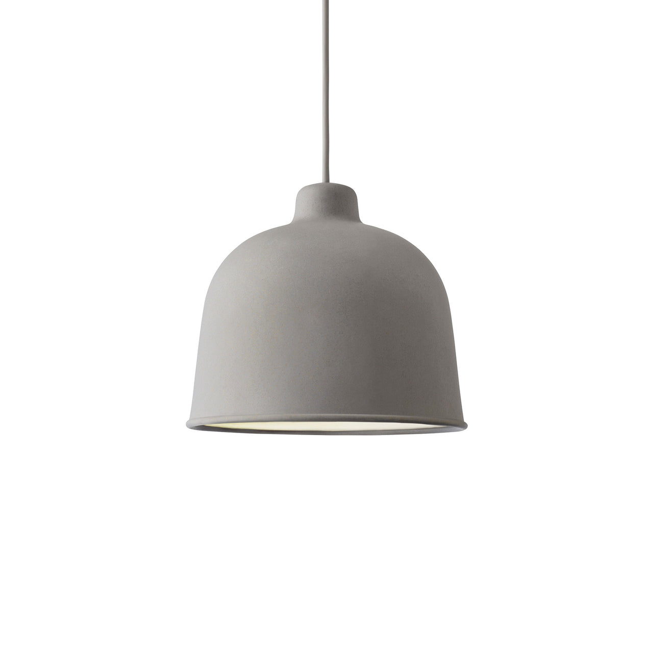 Grain Pendant Light: Grey