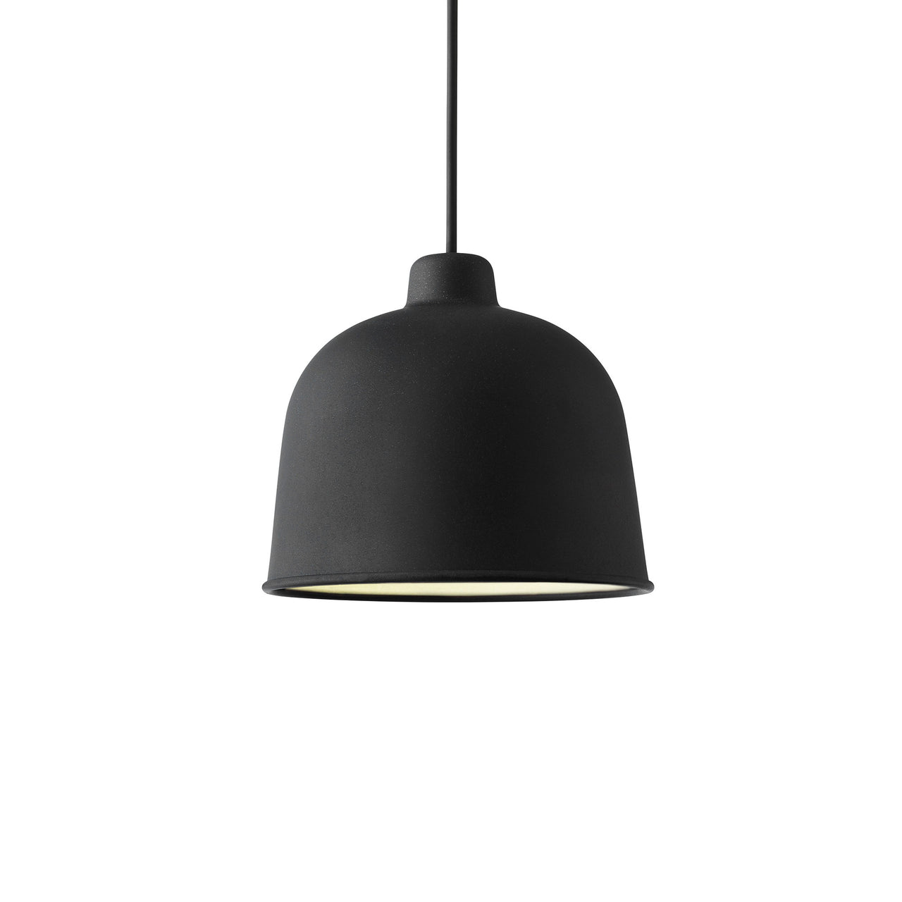 Grain Pendant Light: Black