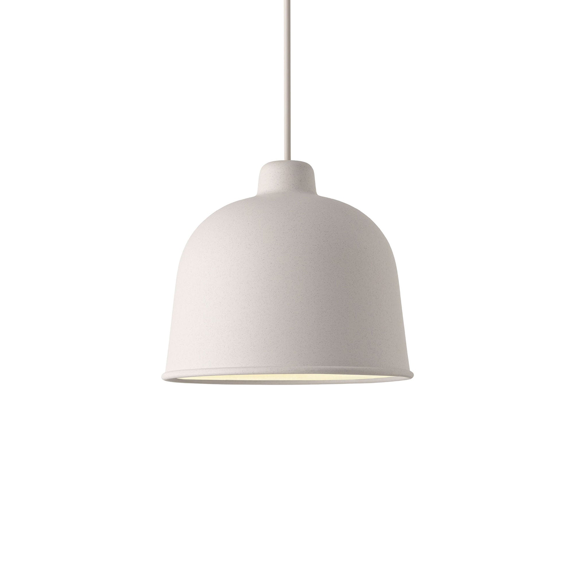 Grain Pendant Light: White
