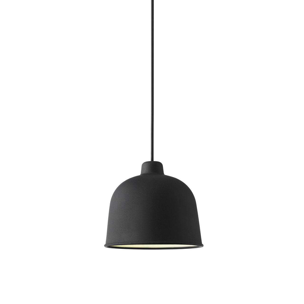 Grain Pendant Light: Black