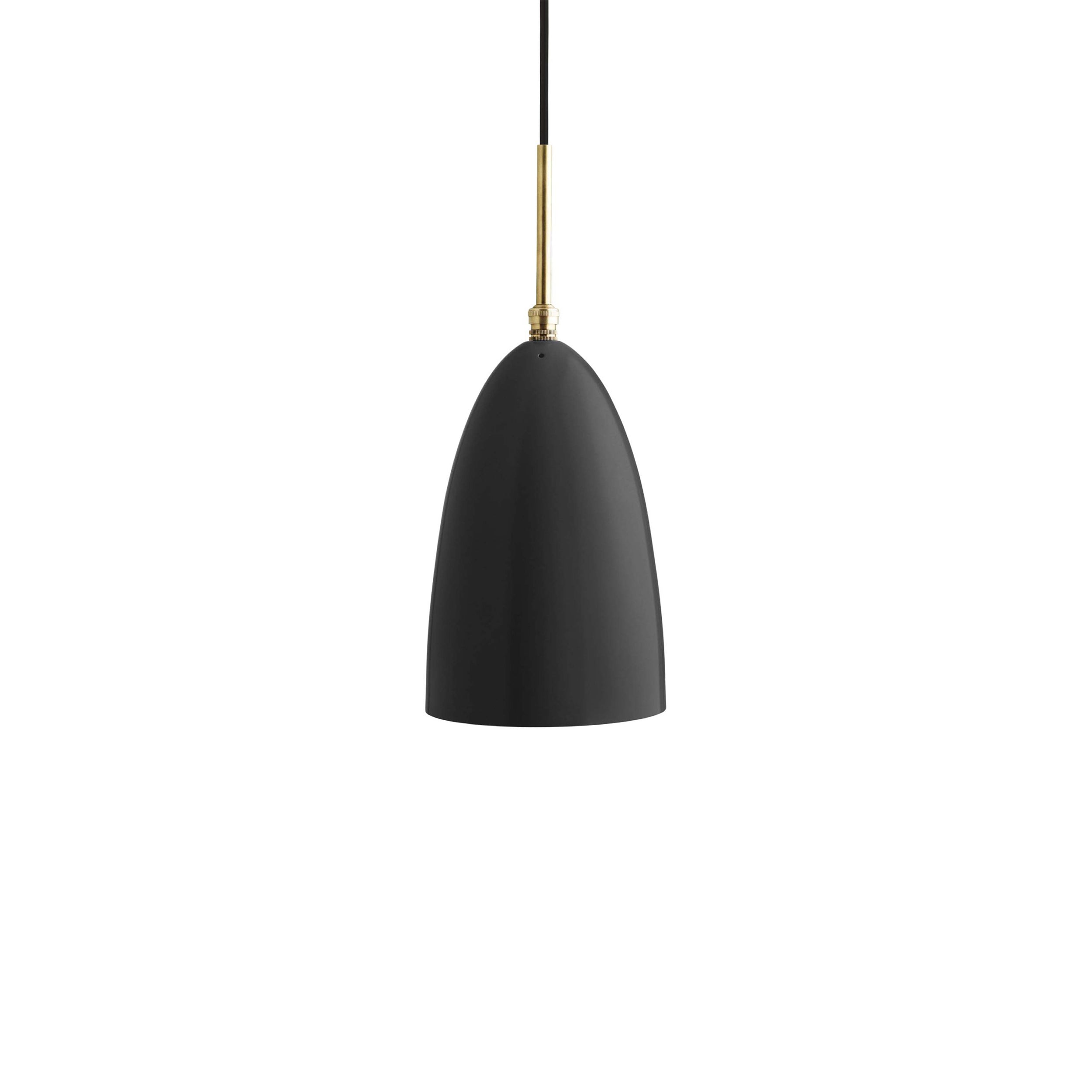 Gräshoppa Pendant: Black Semi Matt