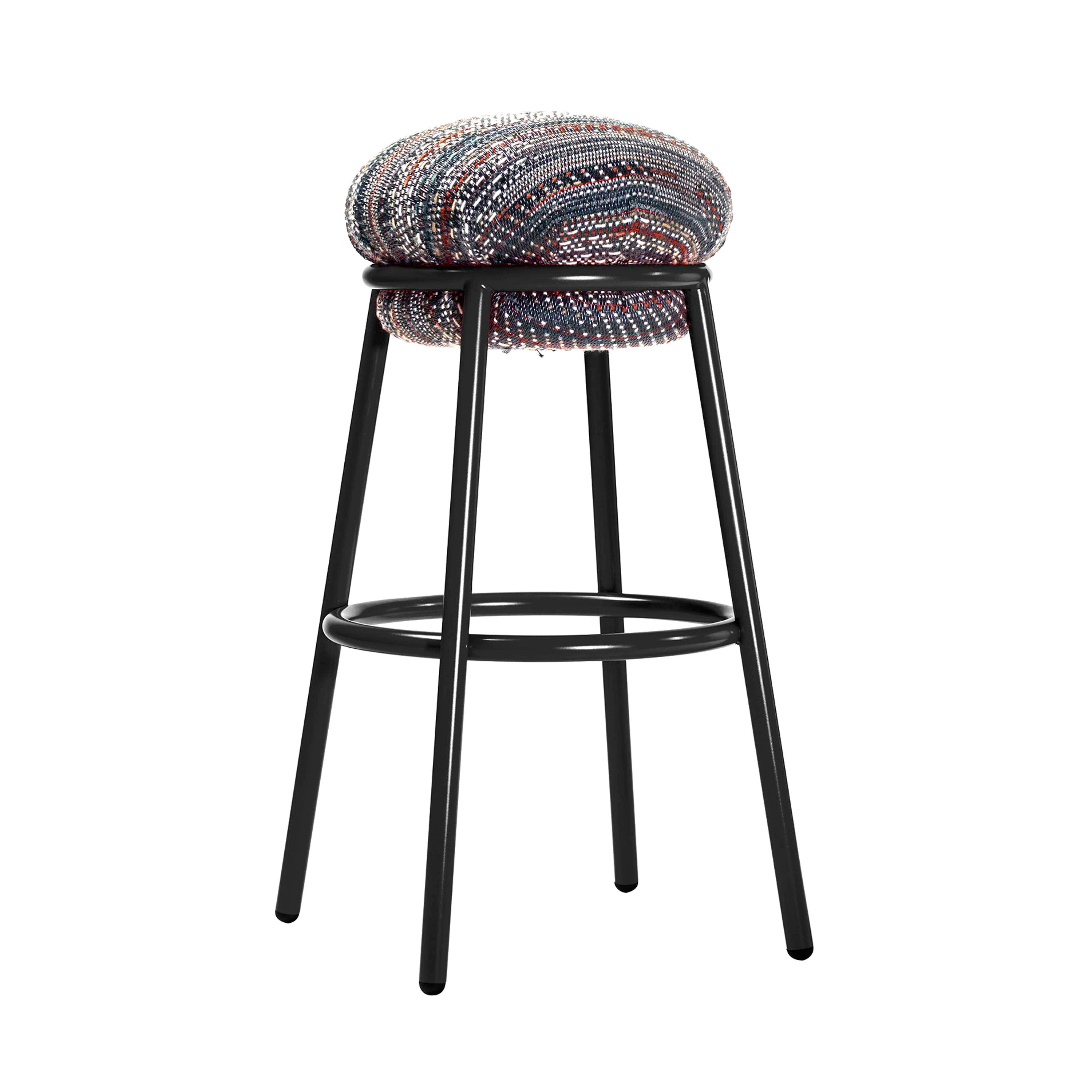 Grasso Stool: Bar + Black