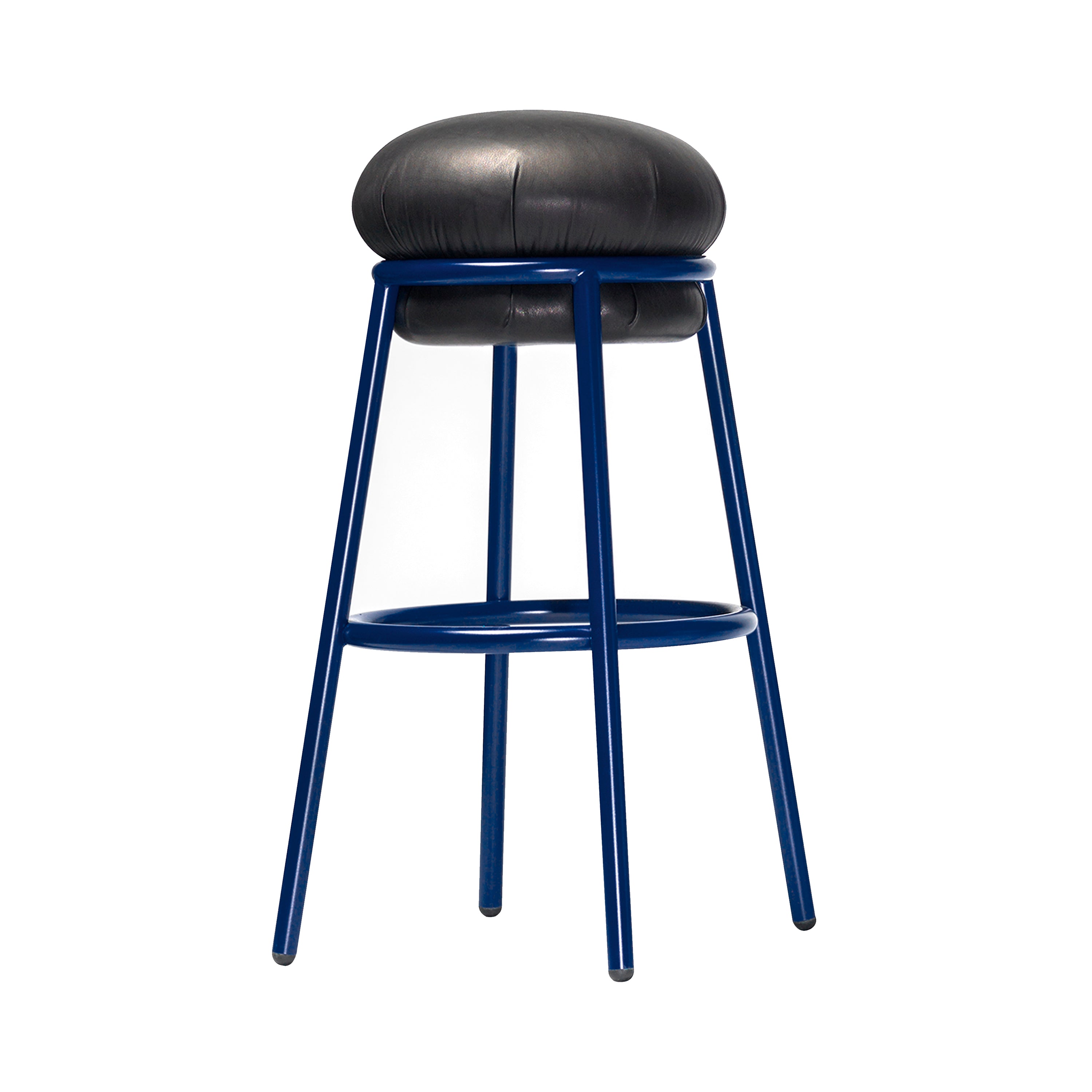 Grasso Stool: Bar + Blue