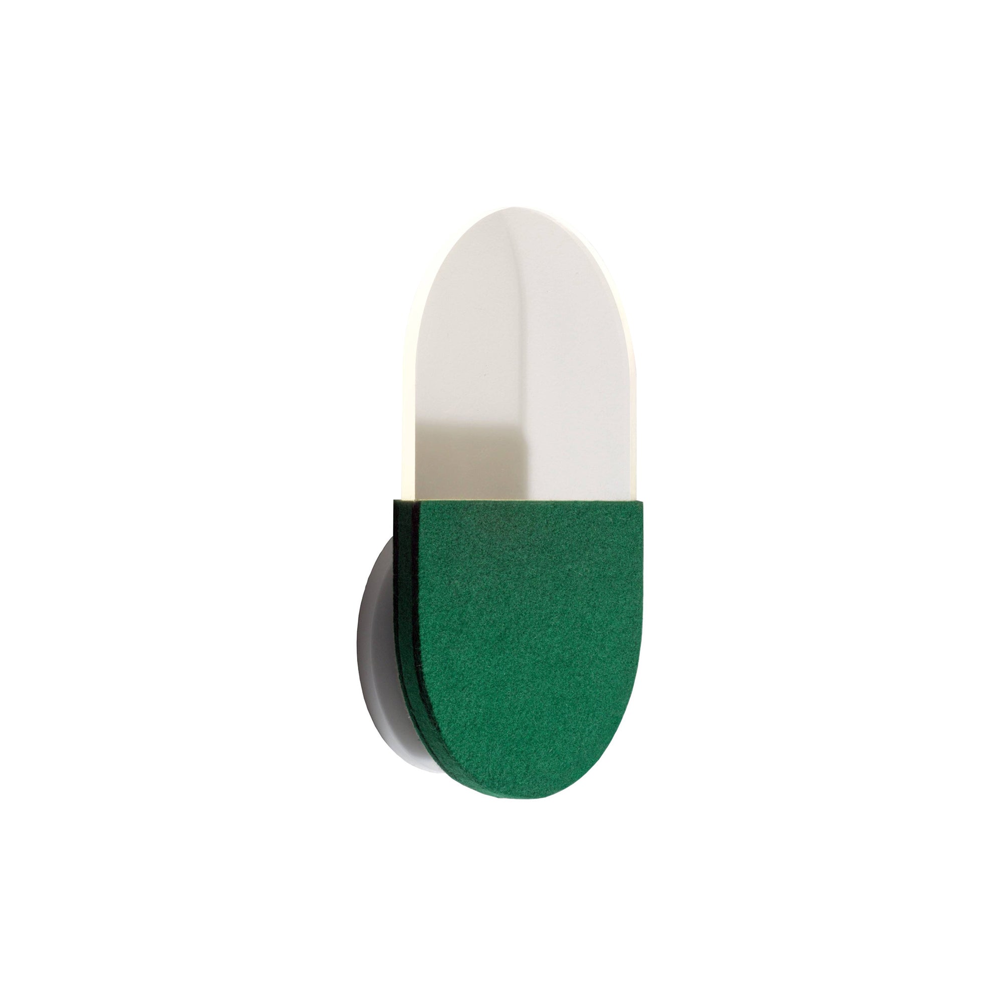 Slab Wall Lamp: Fern Green