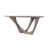 G-Console Duo: Left + Grey Beige Matt Steel
