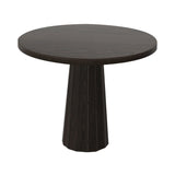 Container Round Table: Small + Bodhi Cover + Grey Stained + Grey