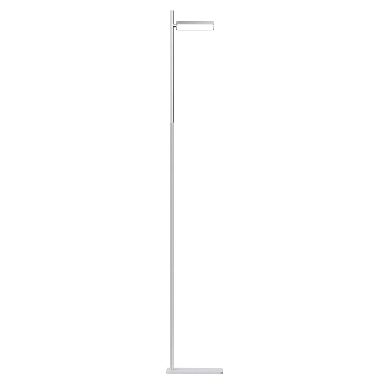 Talia Floor Lamp: Grey + Silver