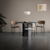 Epic Round Dining Table: Steel