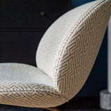 Beetle Lounge Chair: Conic Base + Full Upholstery