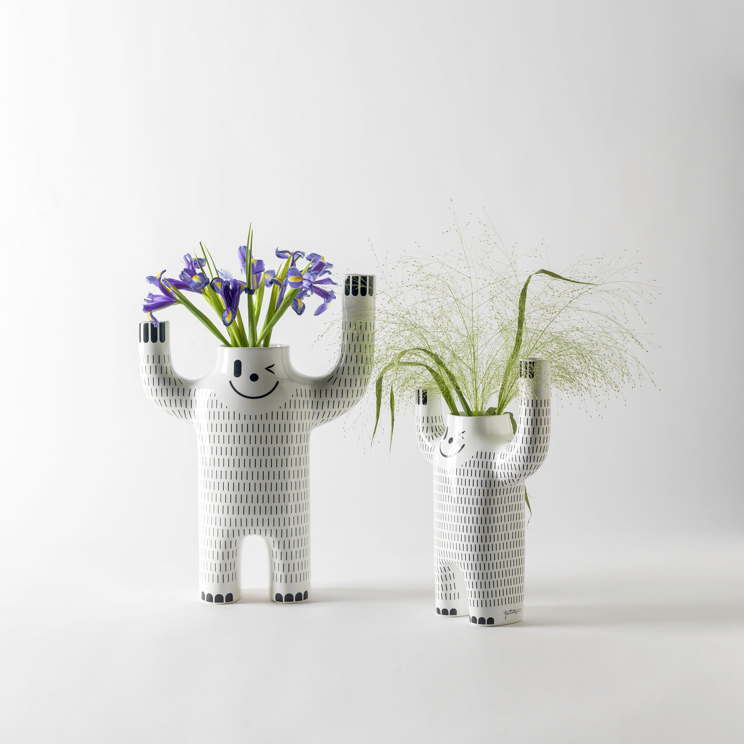 Happy Yeti Vases