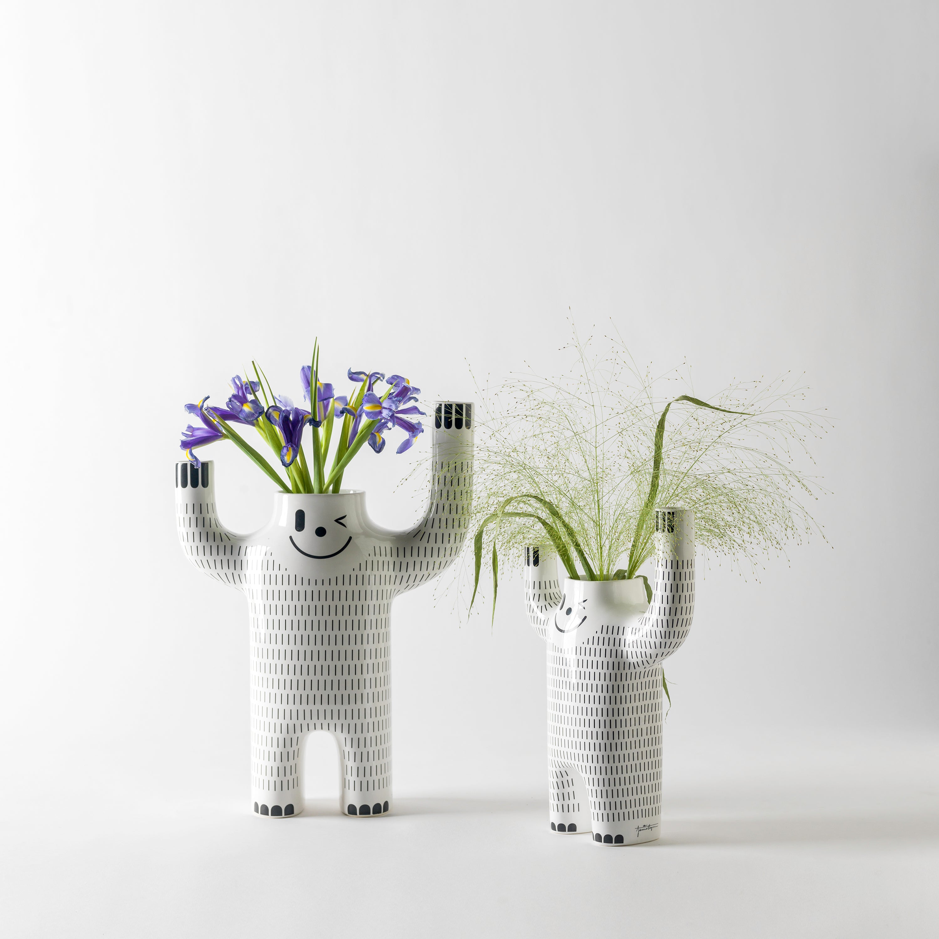Happy Yeti Vases