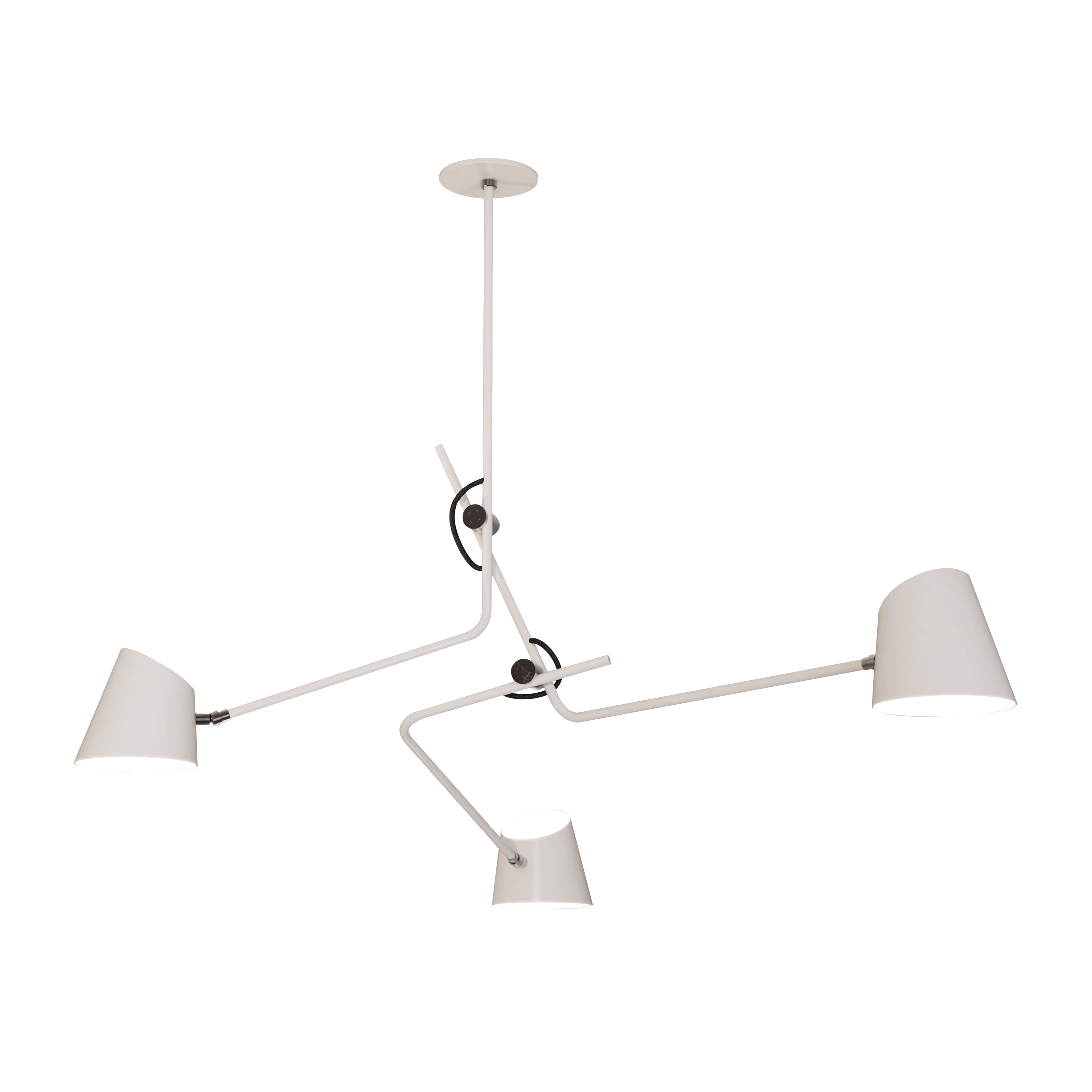 Hartau Triple Ceiling Lamp: Large - 44