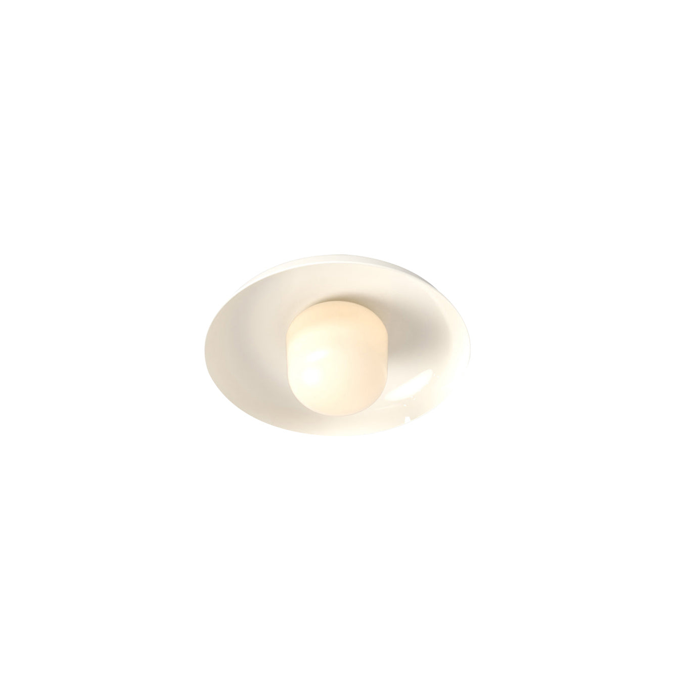 Hoist Flush Mount: With Medium Shade + Large - 6