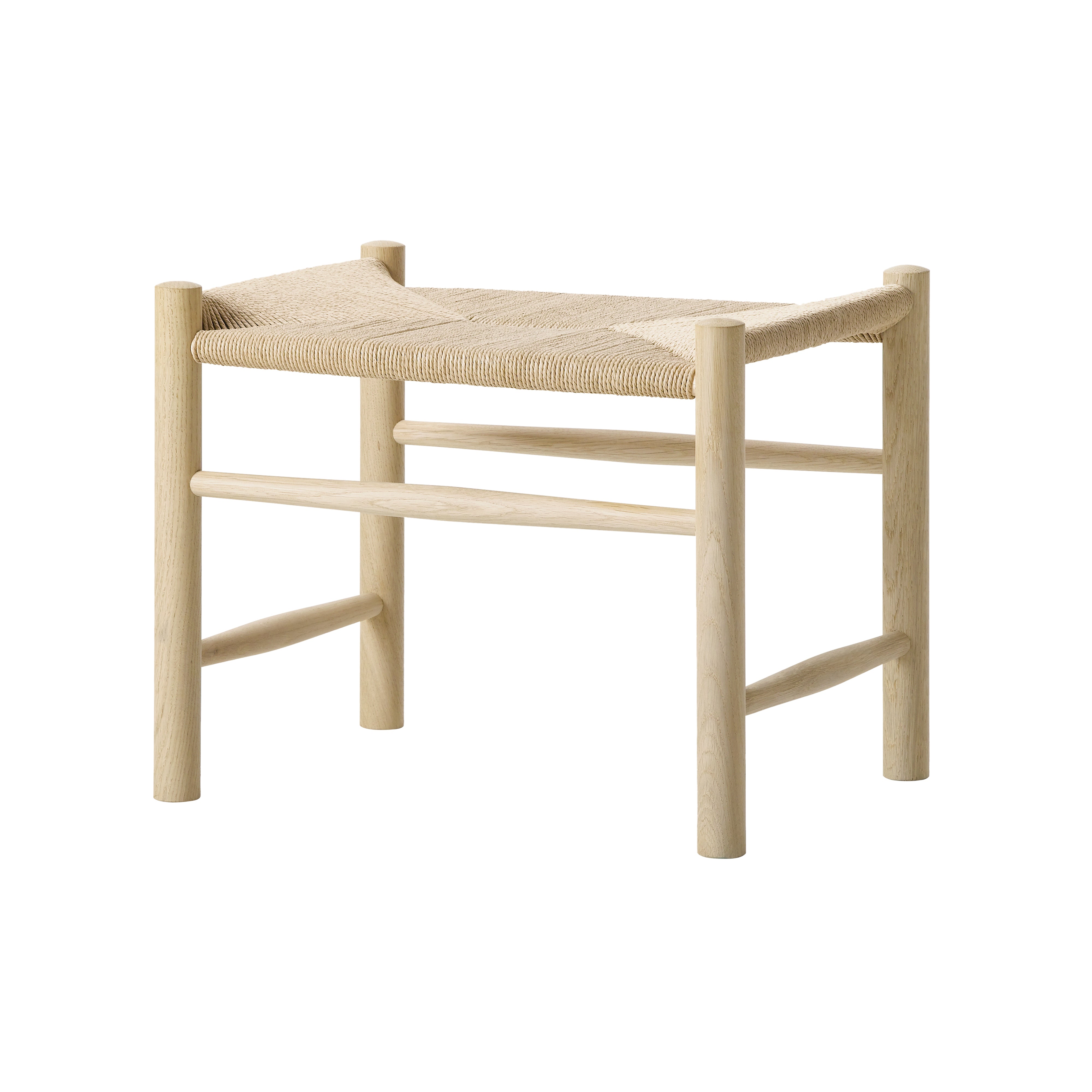 Wegner J16 Stool: Soaped Treated Oak + Natural