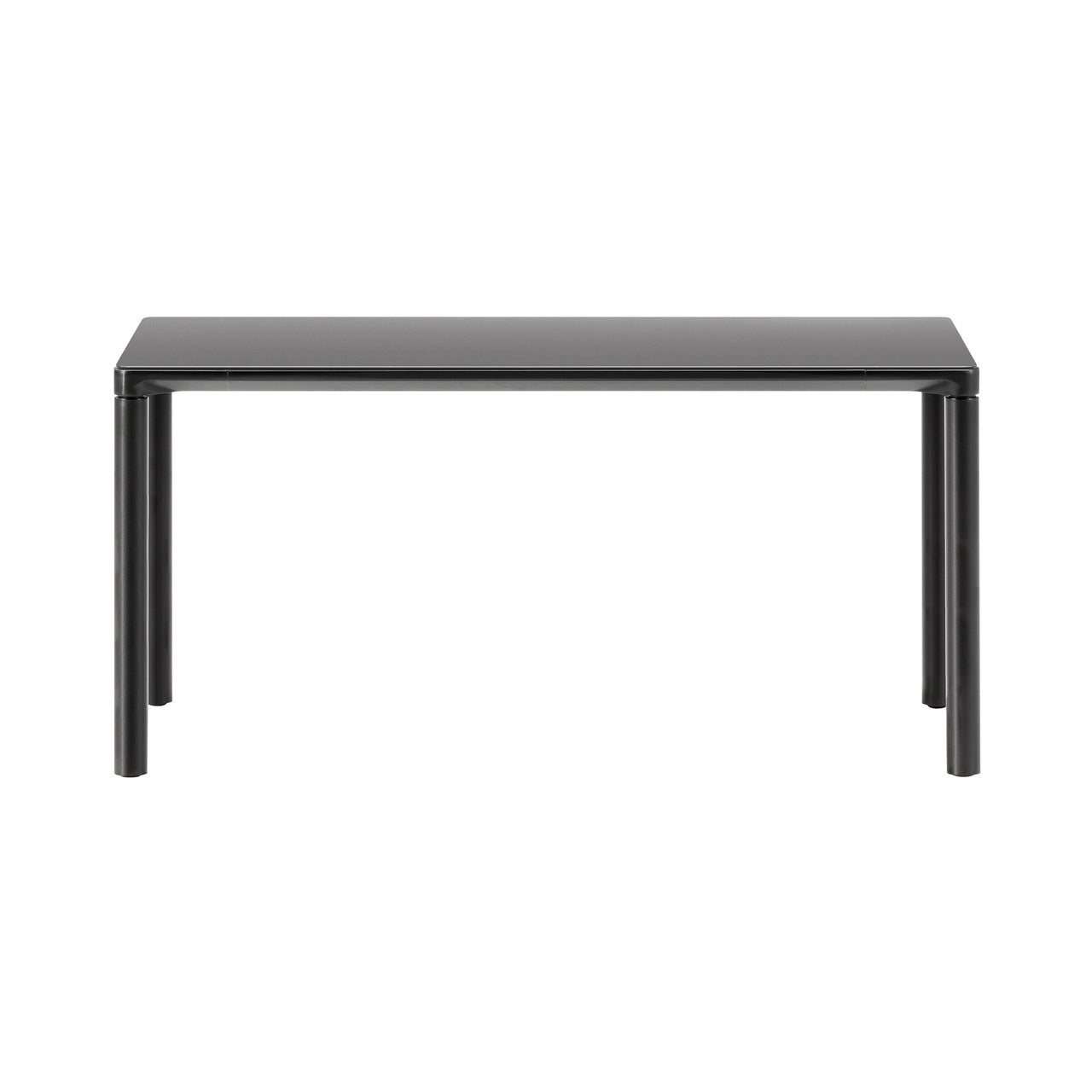 Piloti Alu Table: Large + High + Black + Black