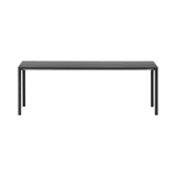 Piloti Alu Table: Extra Large + High + Black + Black