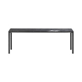 Piloti Alu Table: Extra Large + High + Black Marquina + Black