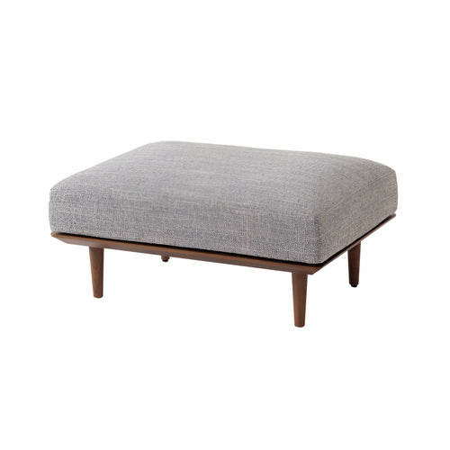 Onga Ottoman: Walnut