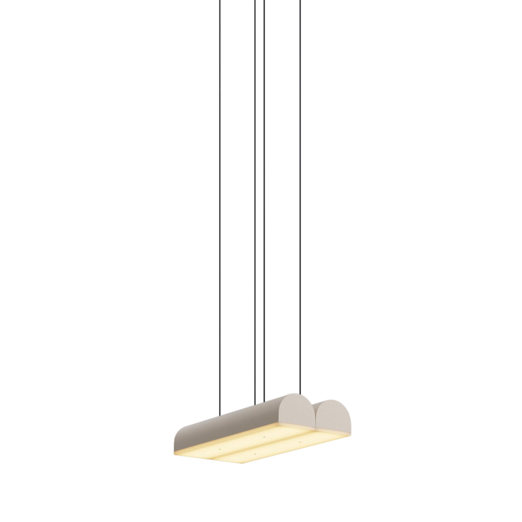 Hutchison 02 Suspension Lamp: Beige