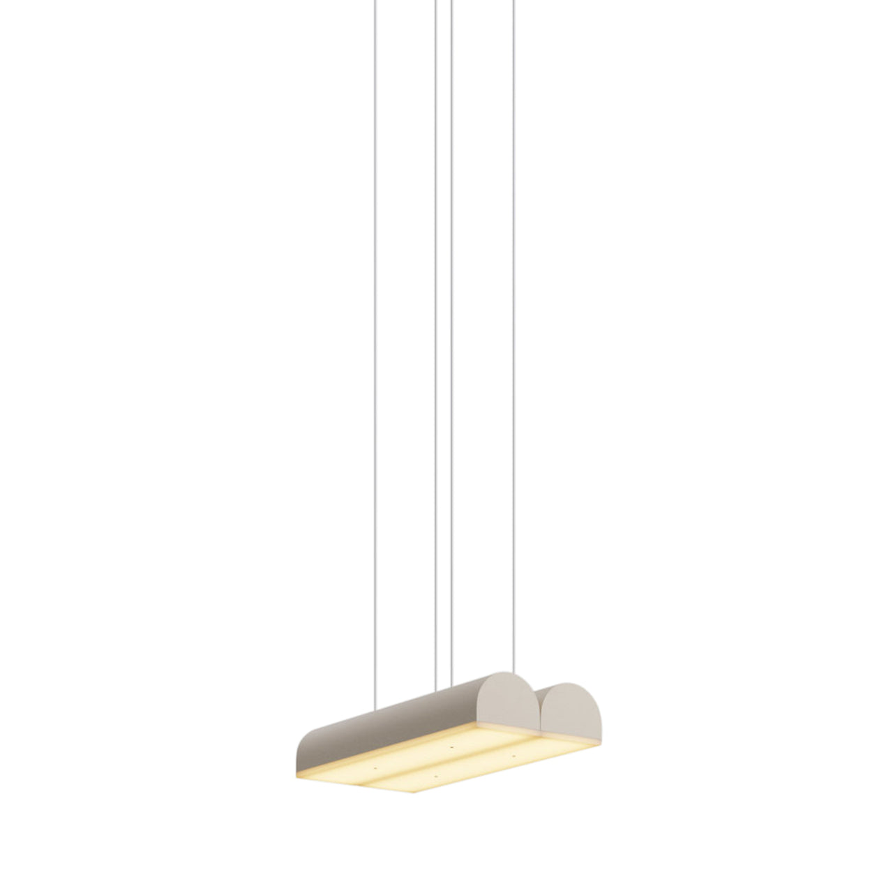 Hutchison 02 Suspension Lamp: Beige