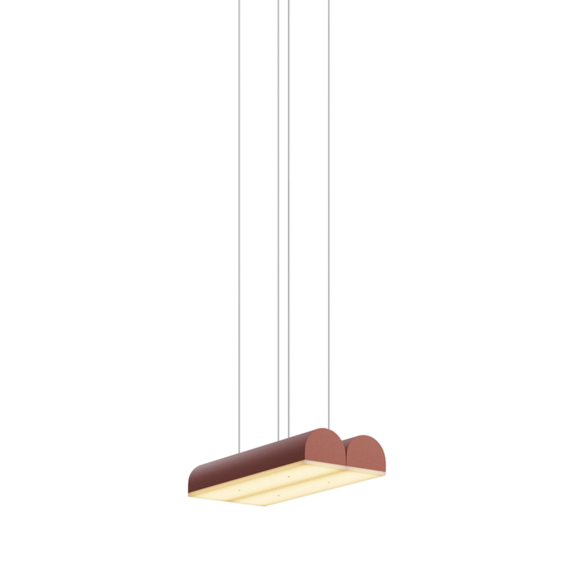 Hutchison 02 Suspension Lamp: Terracotta