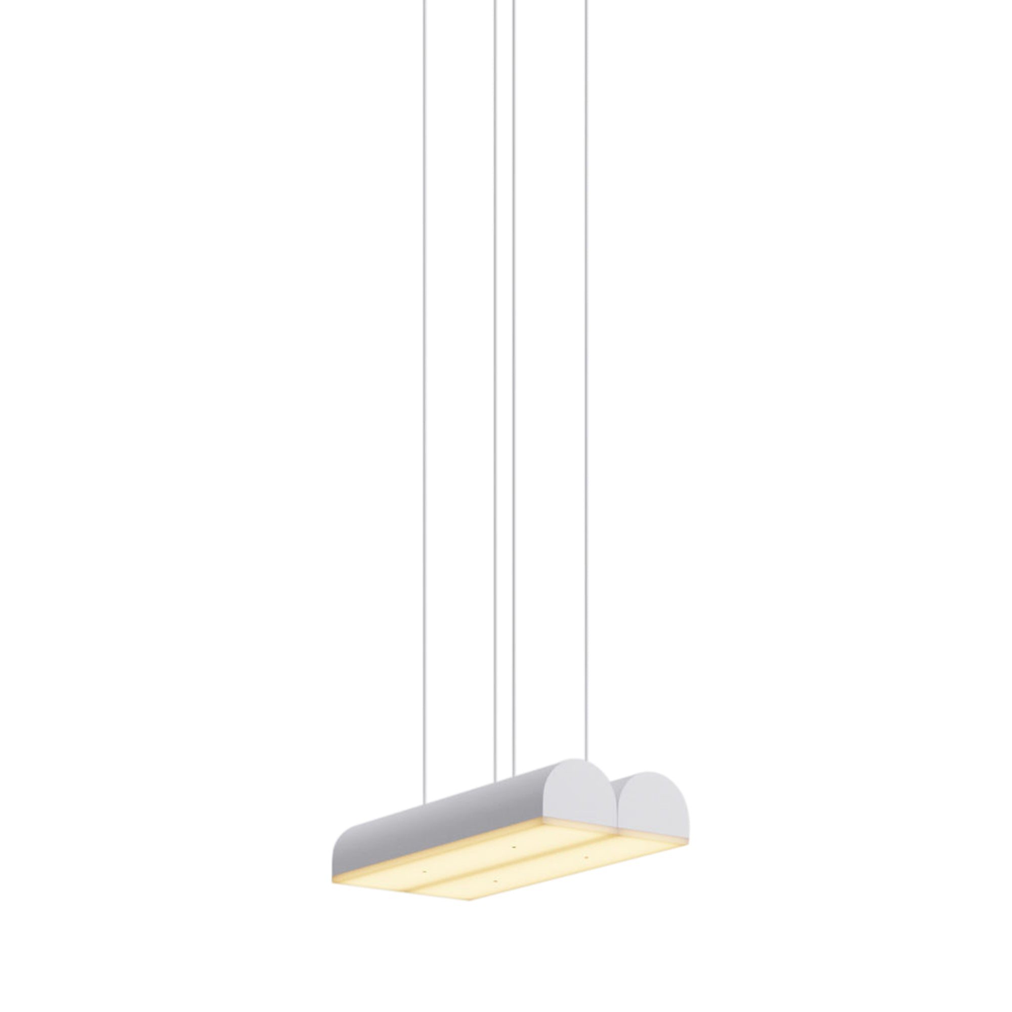 Hutchison 02 Suspension Lamp: White