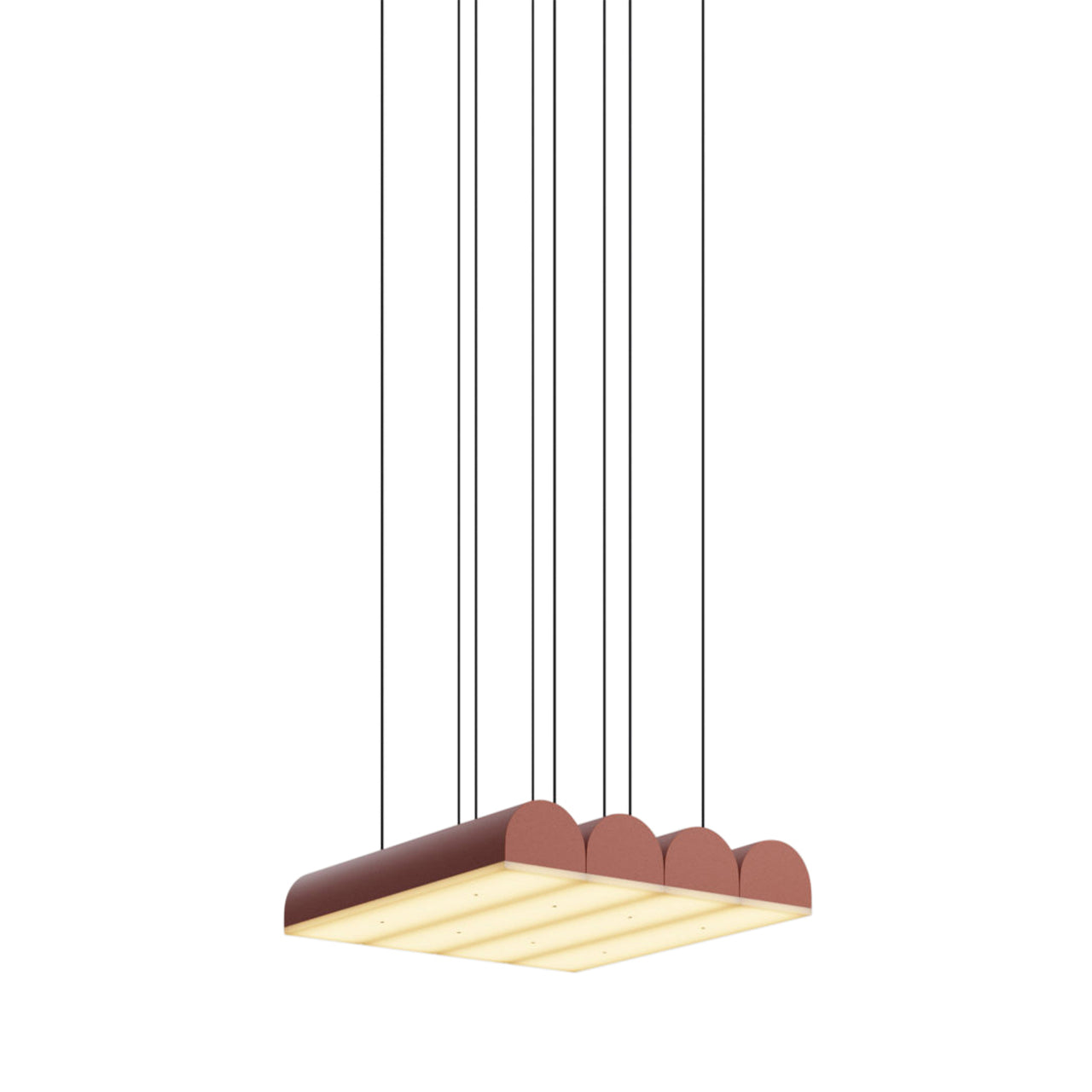 Hutchison 04 Suspension Lamp: Terracotta