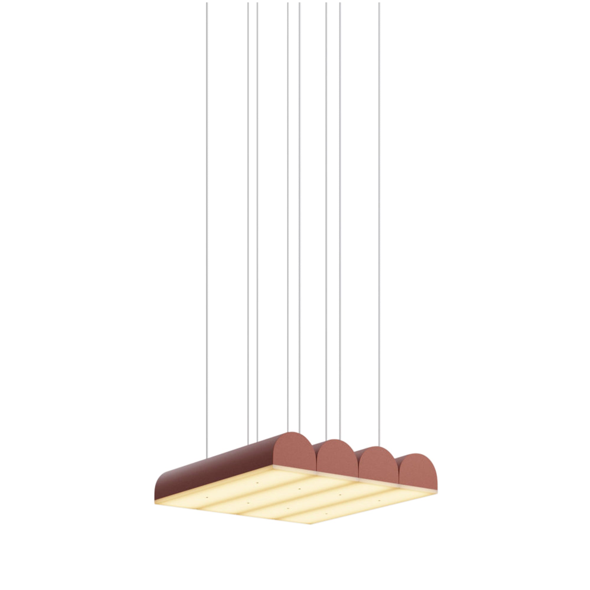 Hutchison 04 Suspension Lamp: Terracotta