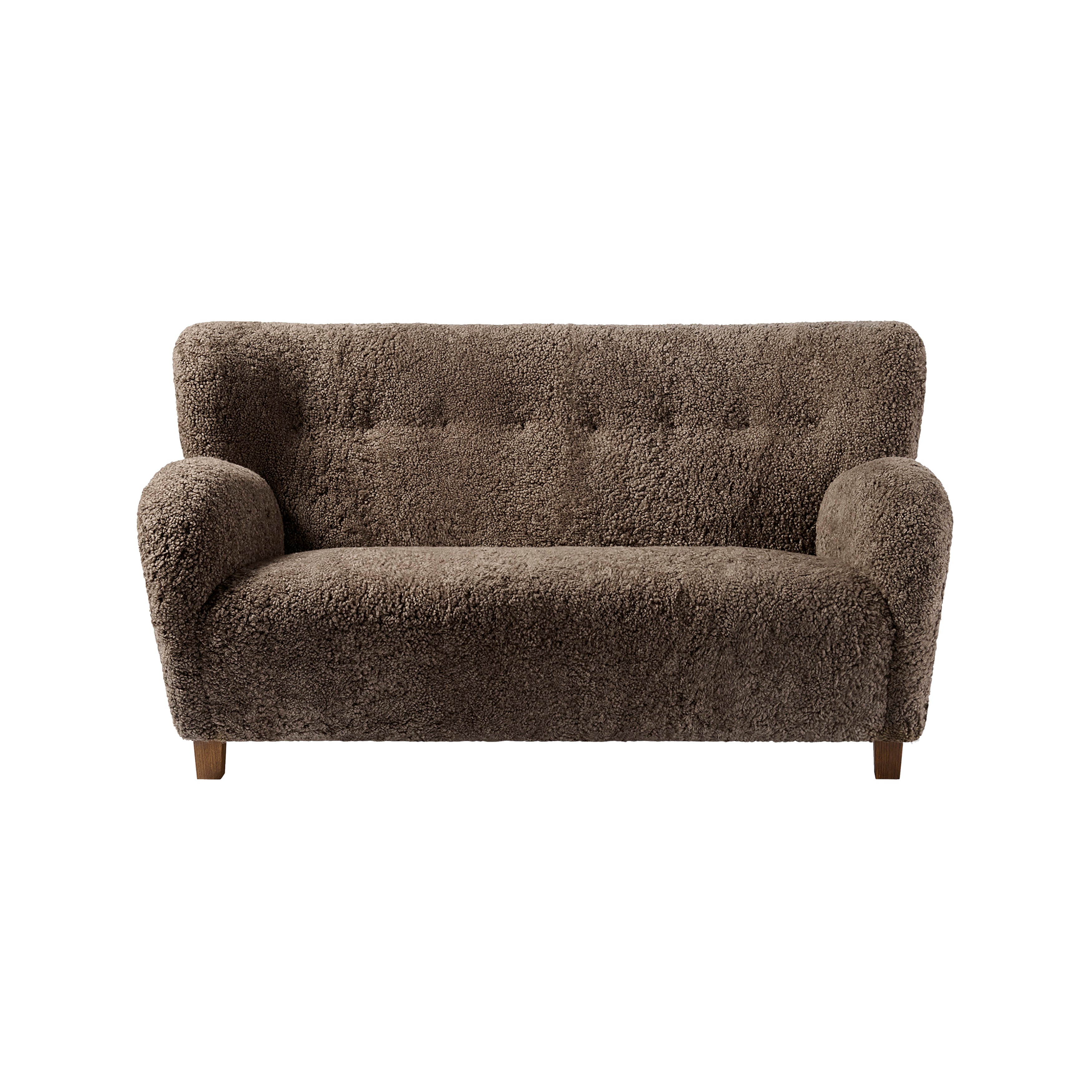 Karu Sofa: 2 Seater + Walnut