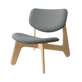 Slab Lounge Chair: Natural Oak + Hallingdal650130