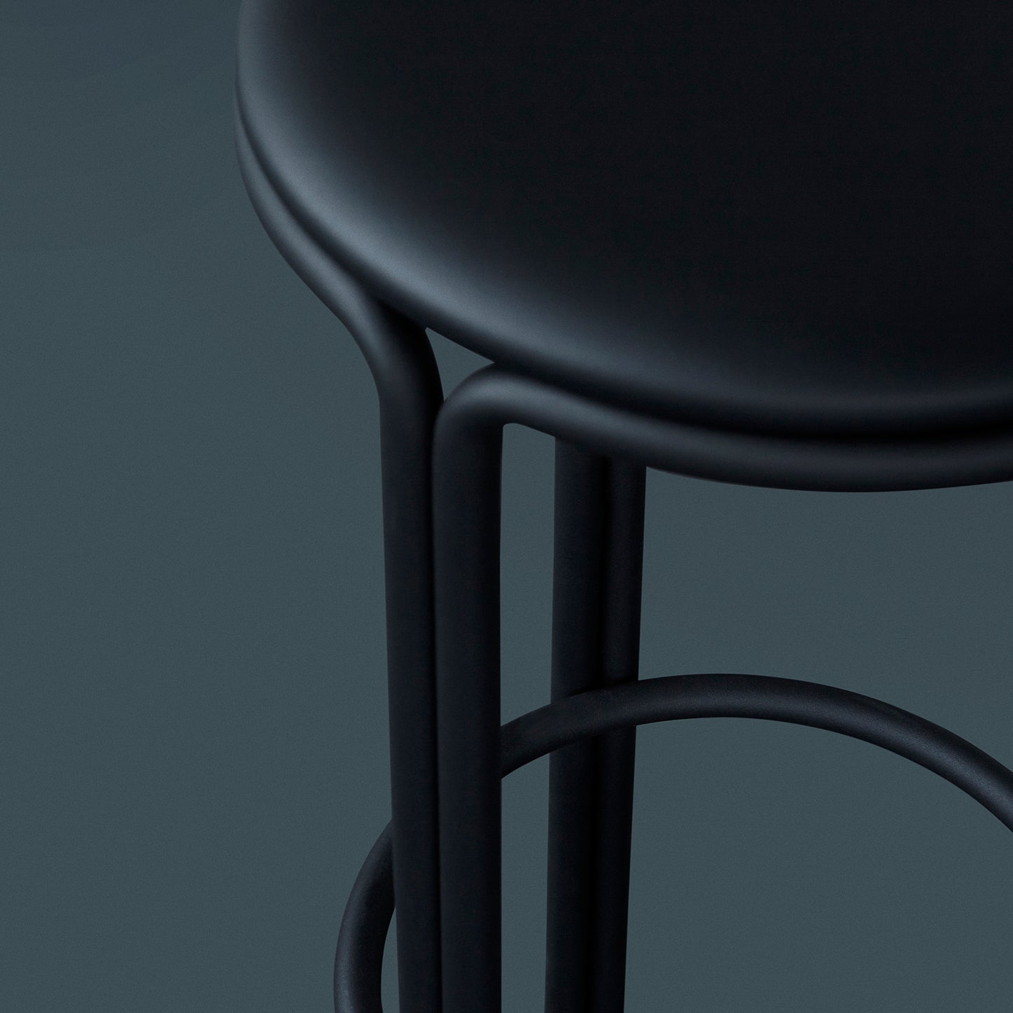 Hardie Bar + Counter Stool: Upholstered